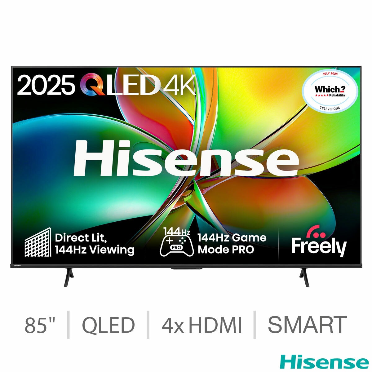 Hisense 85E78QTUK PRO 85 Inch QLED HD Smart TV Hisense 85E78QTUK PRO 85 Inch QLED HD Smart TV