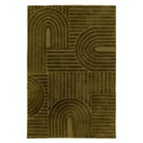 Gallery Saser Rug in 120 x 180 cm, Green