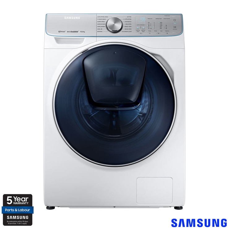 Samsung WW10M86DQOA/EU, 10kg, 1600rpm QuickDrive™, Ecobubble™ Technology with Add Wash™ Washing
