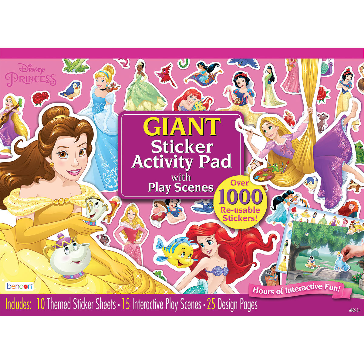 Disney Princess Giant Sticker Activity Pad (4+ Years)