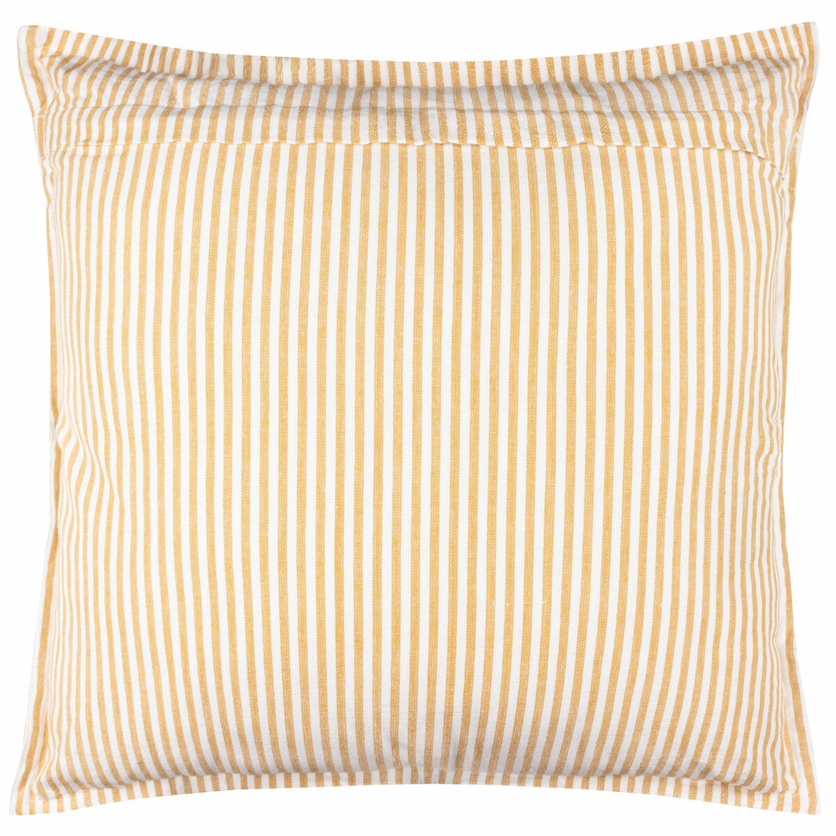Yard Hayle Yellow Striped Indoor Outdoor Cushion, 50 x 50 cm