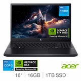 Acer Nitro V15, Intel Core i5, 16GB RAM, 1TB SSD, NVIDIA GeForce RTX 5060, 15.6 Inch Gaming Laptop, NH.QZAEK.002 Acer Nitro V15, Intel Core i5, 16GB RAM, 1TB SSD, NVIDIA GeForce RTX 5060, 15.6 Inch Gaming Laptop, NH.QZAEK.002