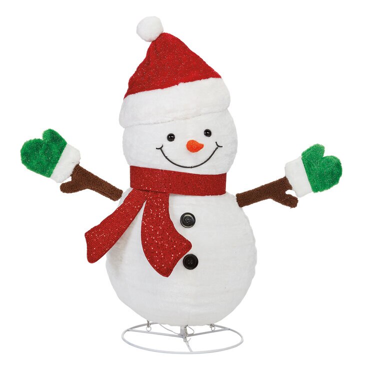 Buy 4pc Snowman, Santa, Moose, Penguin Close up Image at costco.co.uk