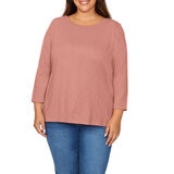 Kirkland Signature Ladies Boatneck Tee in Pink