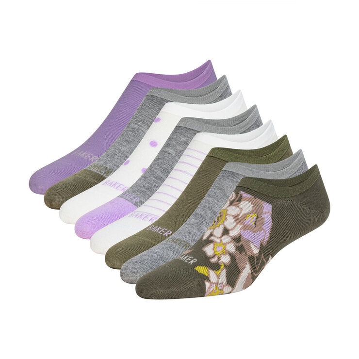 Ted Baker Ladies Liner Sock, 8 Pack