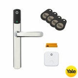 Yale Conexis L2 Smart Lock in Black with 4 Tags