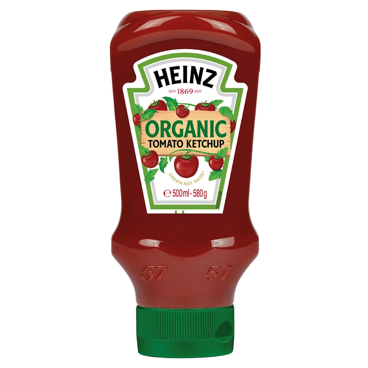 Heinz Organic Tomato Ketchup, 3 x 580g Costco UK