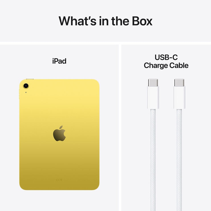 Apple iPad (A16) Wi-Fi 256GB in Yellow at costco.co.uk