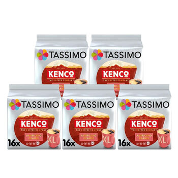Tassimo Kenco Americano Grande XL Coffee Pods, 80 Servings