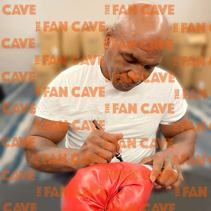 Mike Tyson Signed Framed Boxing Glove