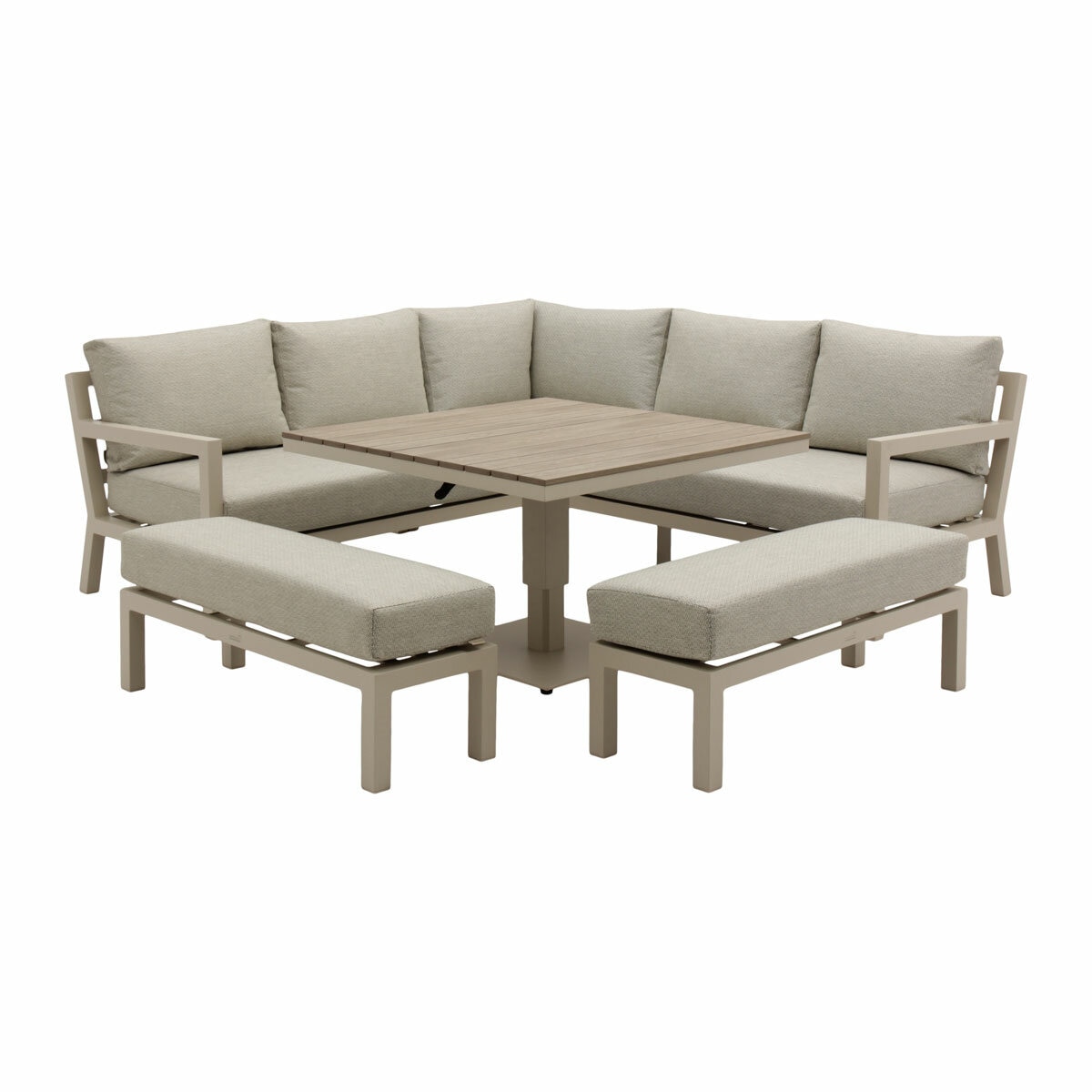 Bramblecrest Stowe 4 Piece Deep Seating Patio Set