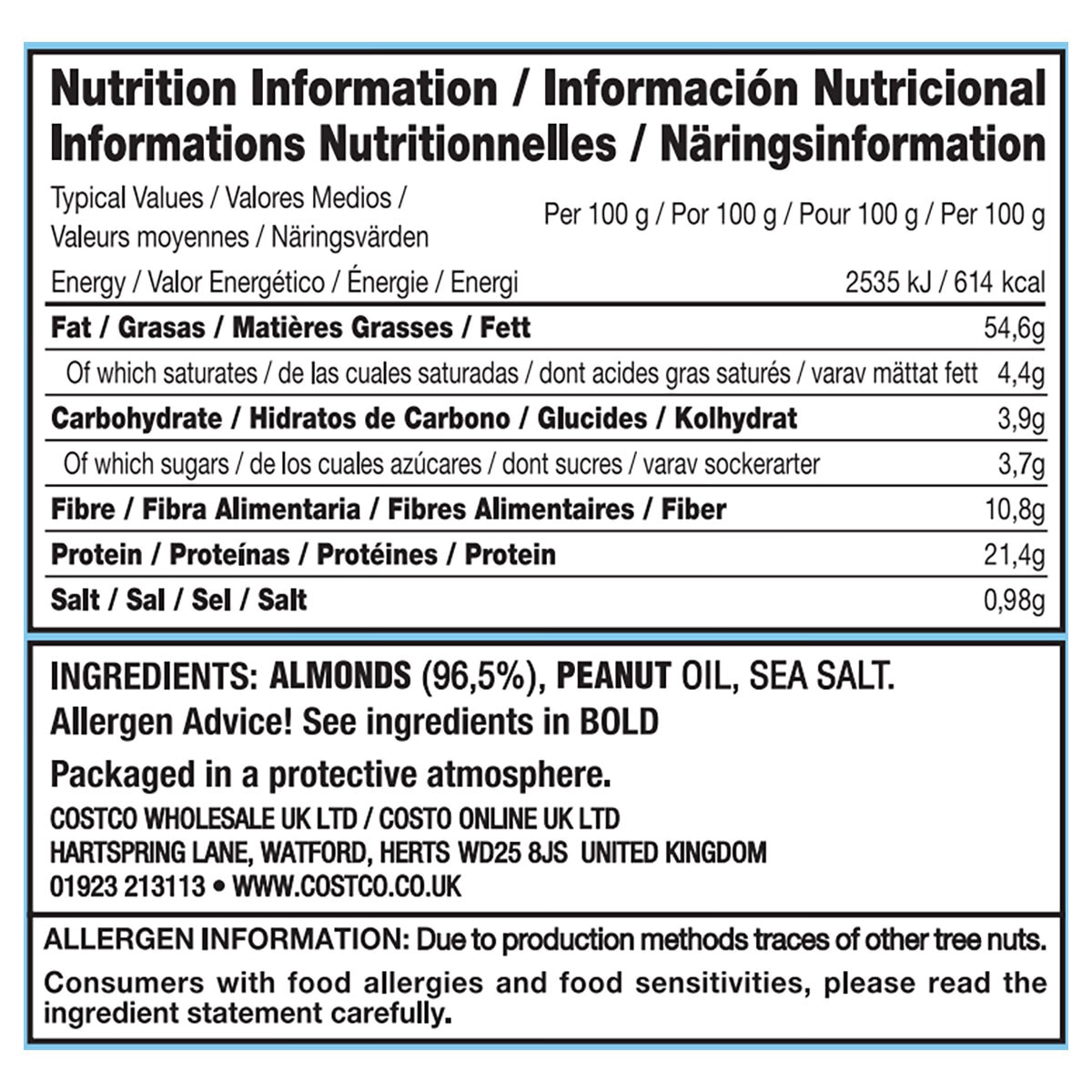Nutritional Information