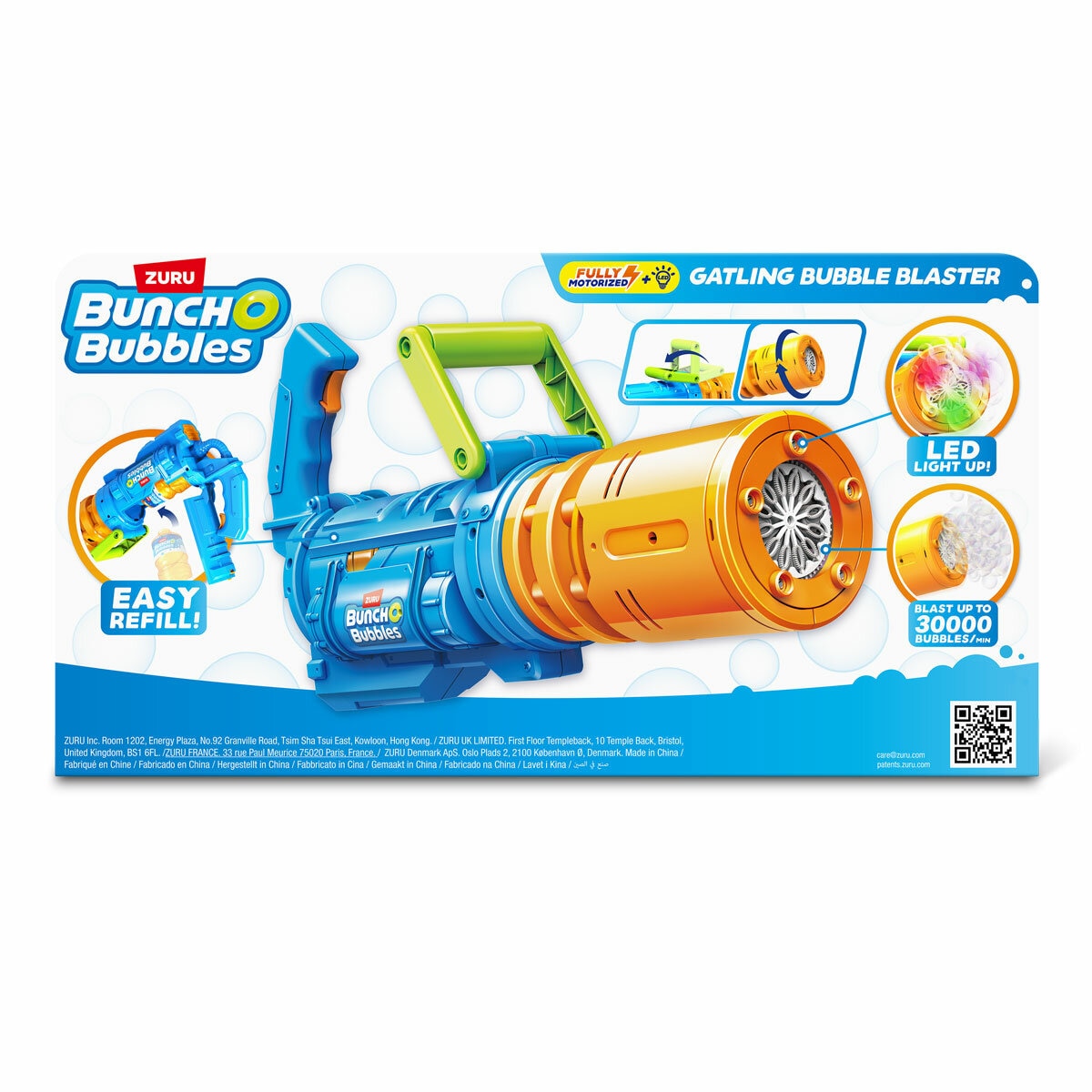 Bunch O Bubbles Spinning Barrel Bubble Blaster by ZURU (3+ Years) Bunch O Bubbles Spinning Barrel Bubble Blaster by ZURU (3+ Years)