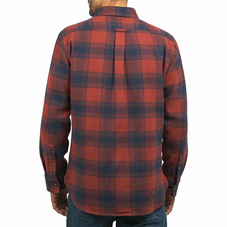 Jachs Mens Flannel Shirt & Thermal 2 Pack in Red