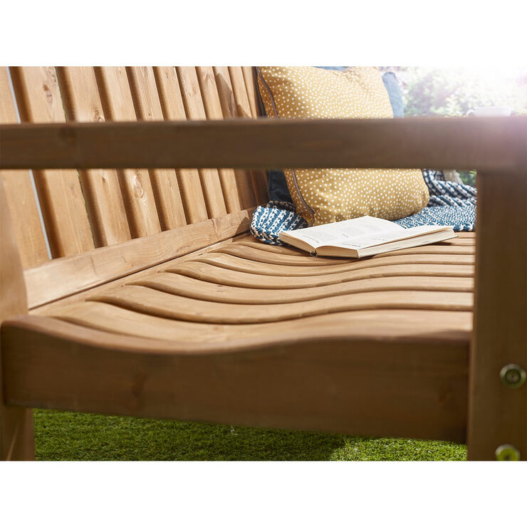 Anchor Fast 3 Seater Pine Wood Bench Costco UK