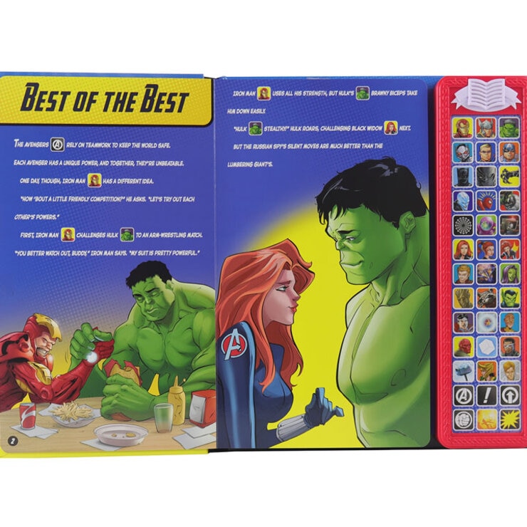 The Sound Story Treasury Book: Marvel The Sound Story Treasury Book: Marvel