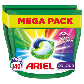 Ariel All in One Colour Pods, 140 Wash