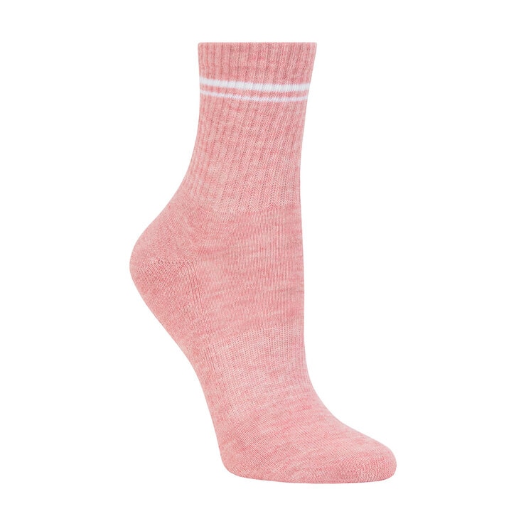 Skechers Ladies Lowcut Sneaker Sock 8 Pack in Pink