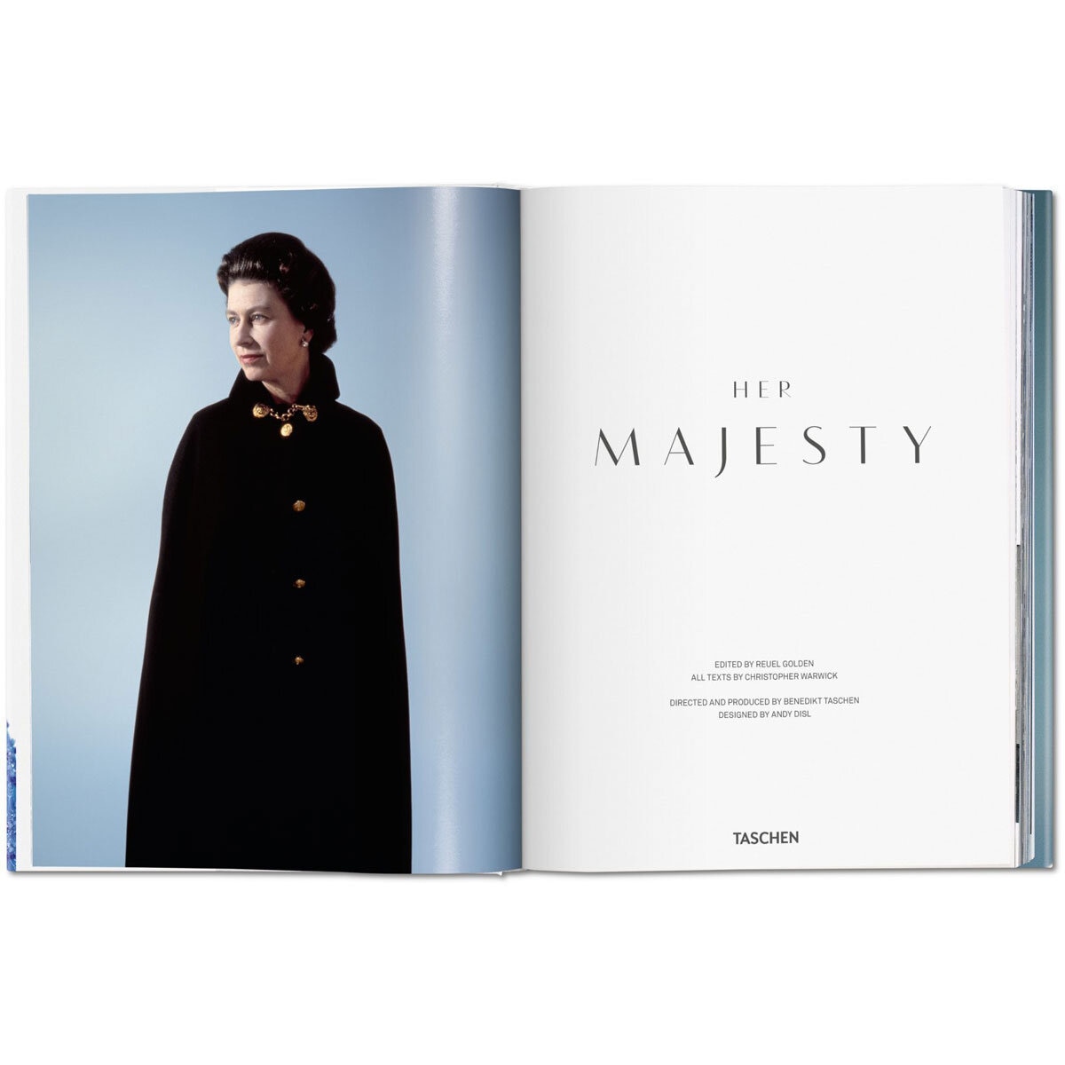Page Spread of Her Majesty