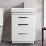 Tavistock Curve 3 Drawer vanity unit with basin in 2 colours at costco.co.uk