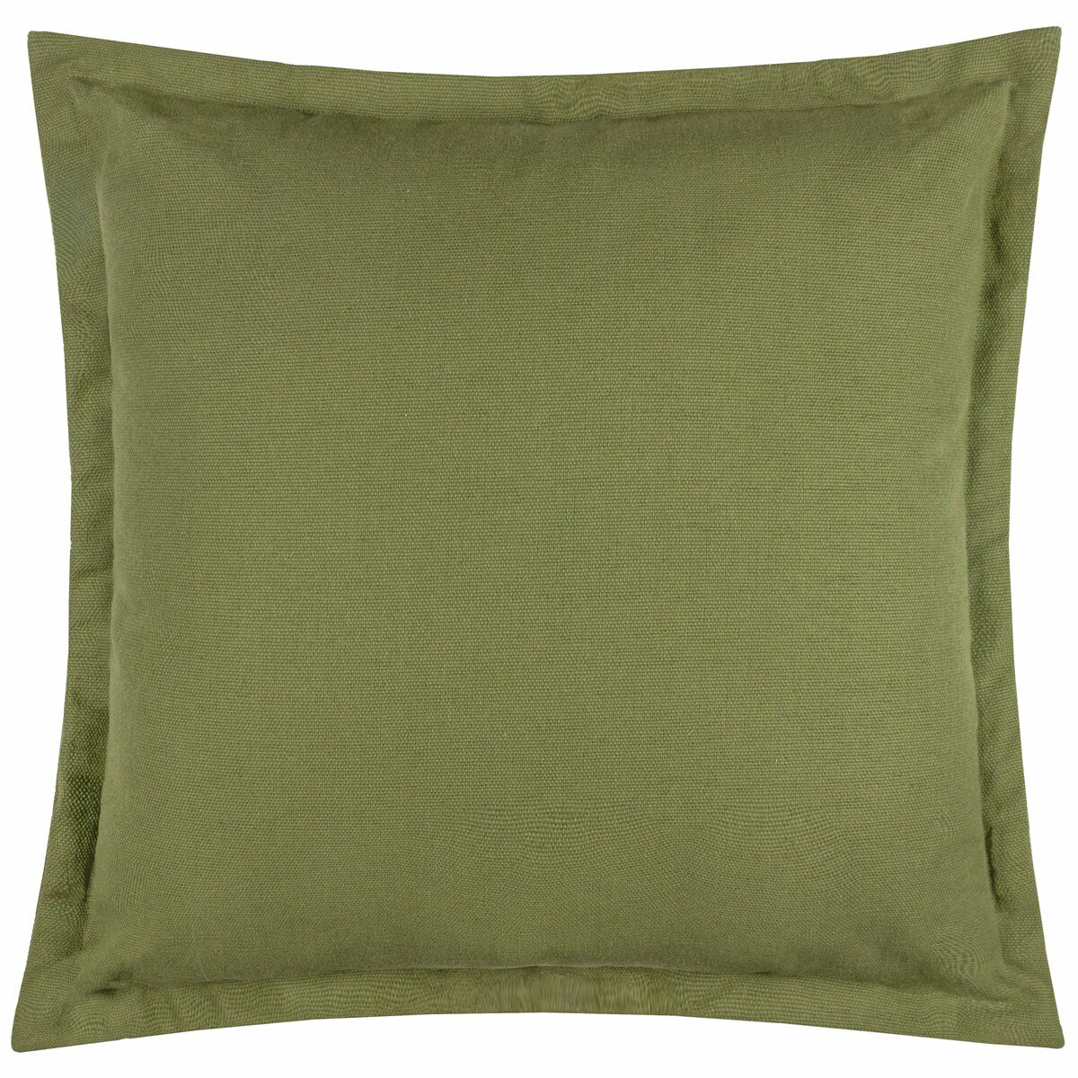 Yard Holmfirth Green Canvas Indoor Outdoor Cushion, 45 x 45 cm