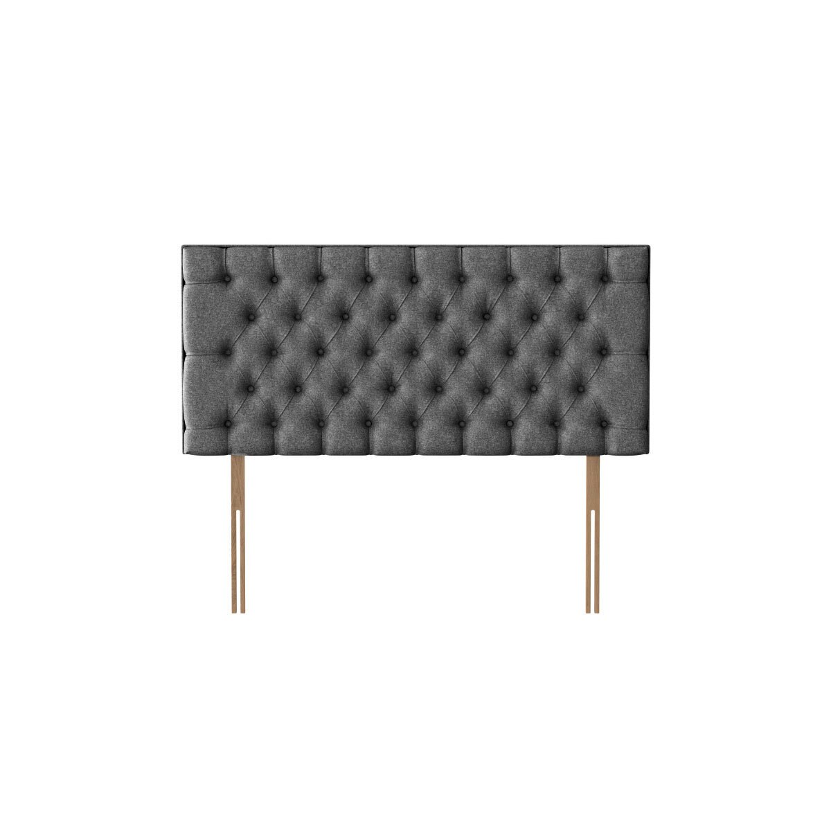 Pocket Spring Bed Company Florence Grey Fabric Headboard