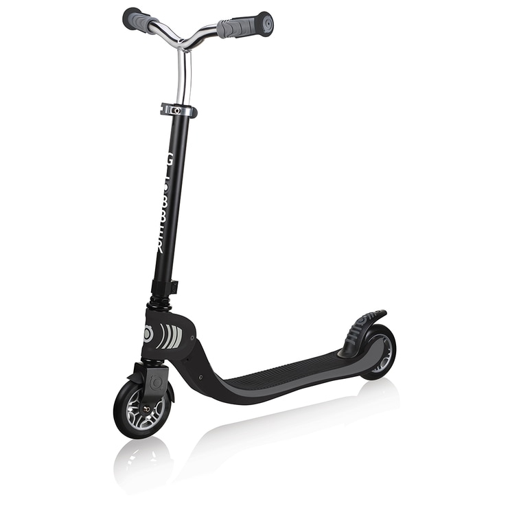 Globber Flow Foldable 125 Scooter in Black/Grey (6+ Years) Globber Flow Foldable 125 Scooter in Black/Grey (6+ Years)