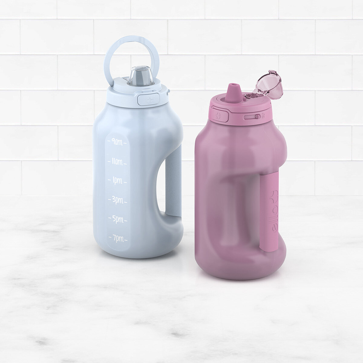 Ello 1.8L Water Bottle, 2 Pack