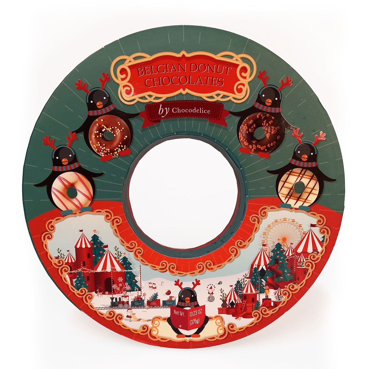 Chocodelice Donut Chocolate Box, 380g