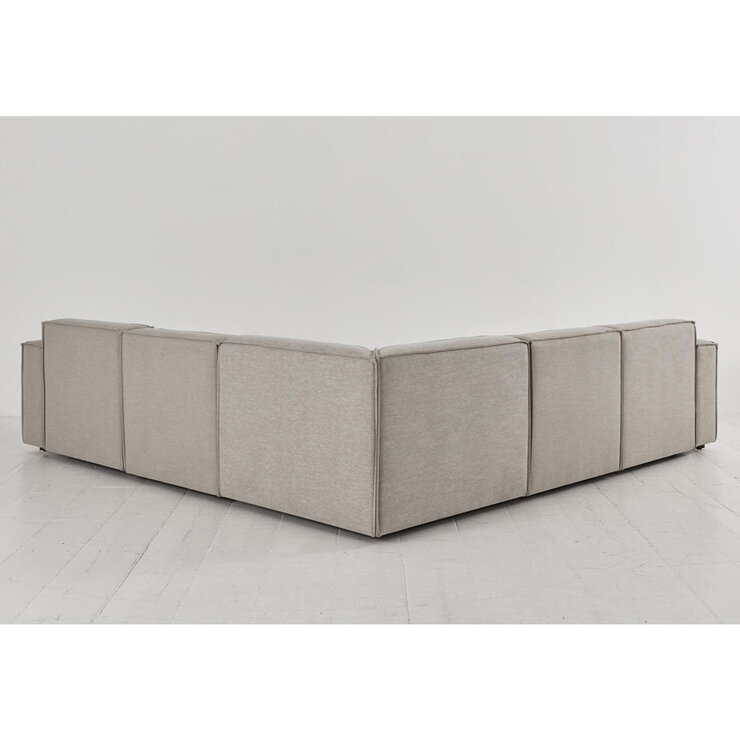 Swyft Model 08 Corner Sofa  in Pumice Linen