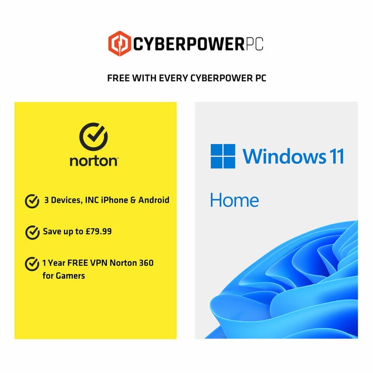 CyberPower, AMD Ryzen 7, 32GB RAM, 2TB SSD, NVIDIA GeForce RTX 5080, Gaming Desktop PC