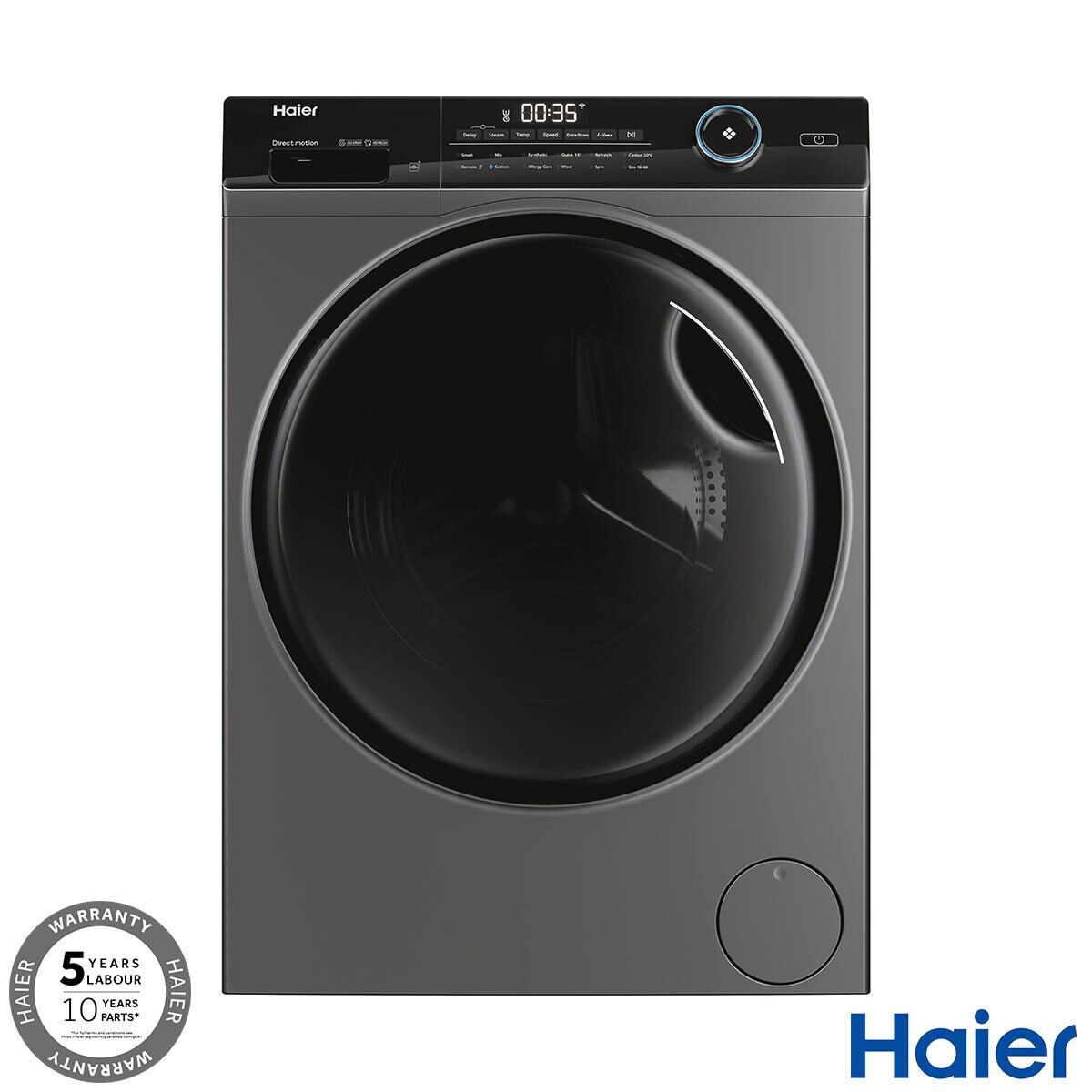 Haier I-Pro Series 5 HW100-B14959S8U1, 10kg, 1400rpm, Wa...