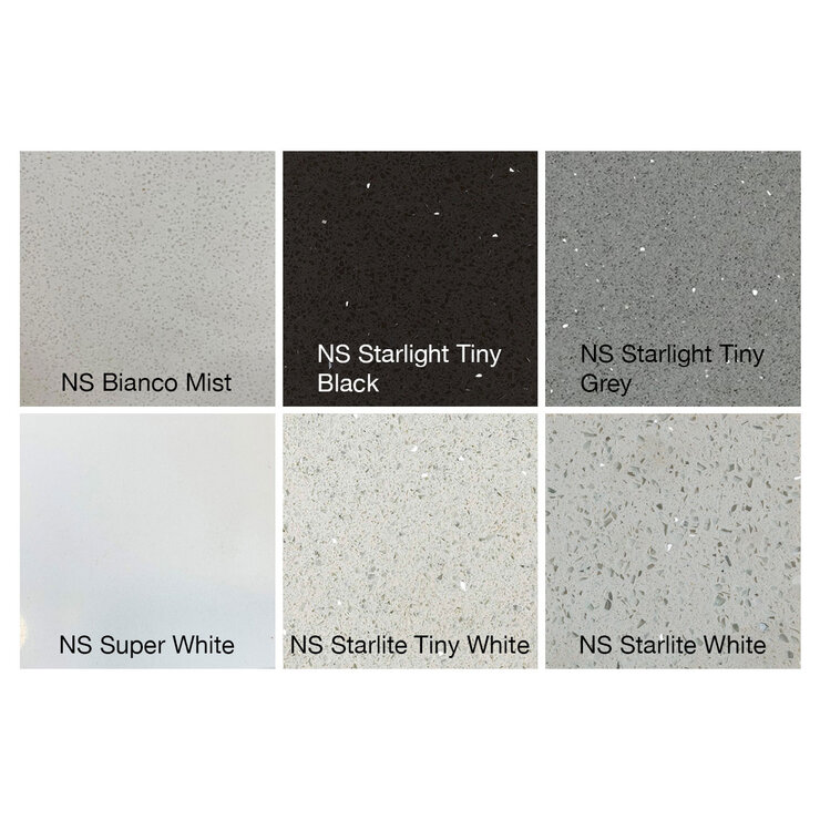 Quartz Kitchen & Bathroom Custom Worktop Grade 3, Installed & Delivered by Marble & Granite
