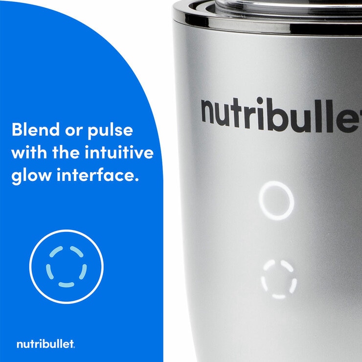Lifestyle Image of Nutribullet Ultra Deluxe Blender with bledning or pulse options