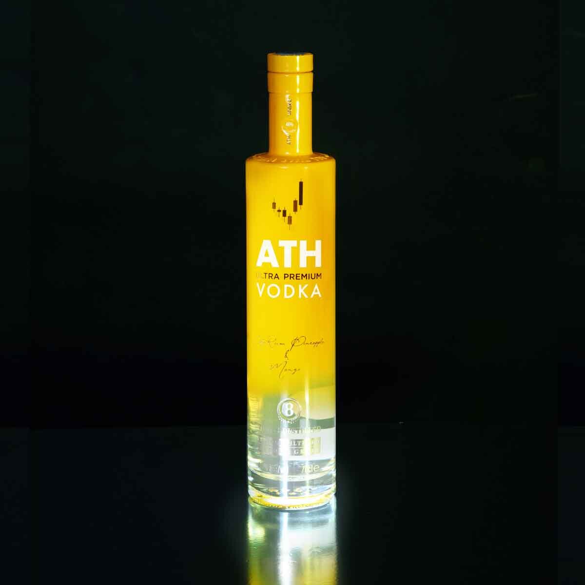 ATH Pineapple and Mango Vodka Illuminated Bottle, 70cl