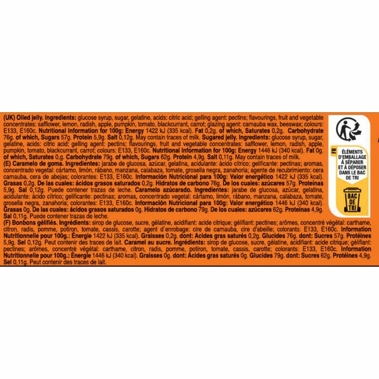 Ingredients and Nutritional Information