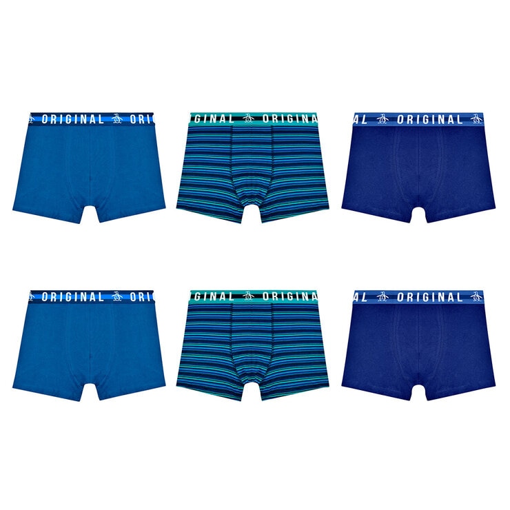 Penguin Men's Boxers, 6 Pack