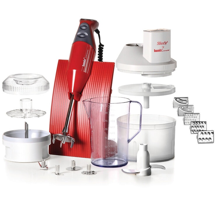 Bamix Superbox Hand Blender Set, Red Costco UK