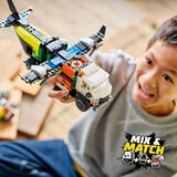 LEGO City Airplane, Service Truck and Hovercraft Remix - Model 60505 ( 7+ Years)