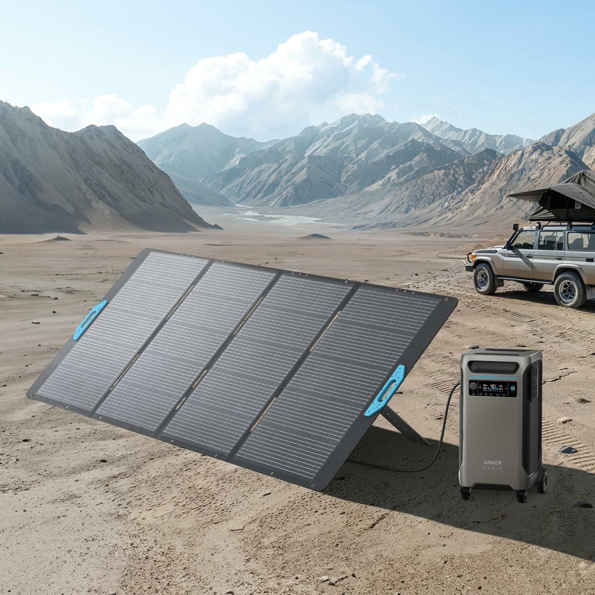 Anker Solix 400W Foldable Solar Panel