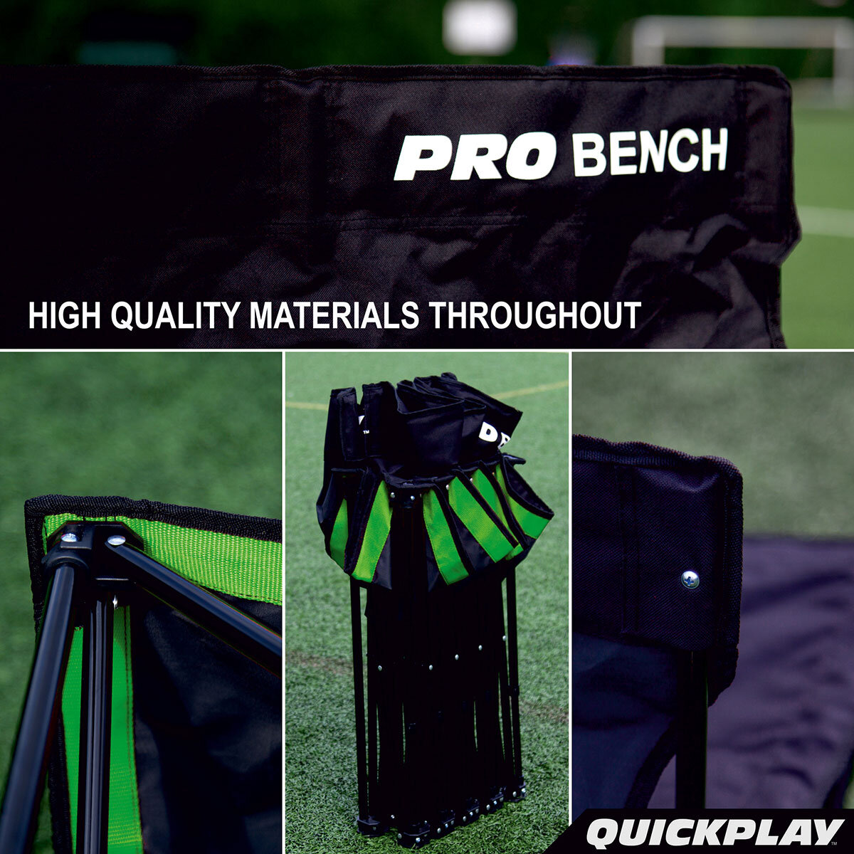 Quickplay Pro Folding 6 Person Bench