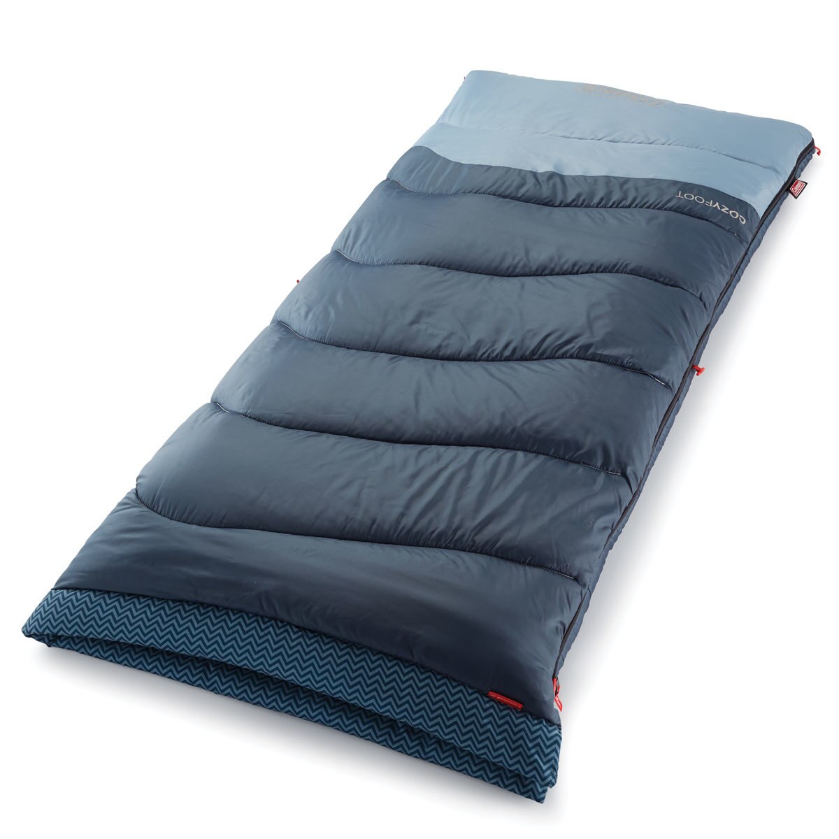 Coleman Cozy Foot Sleeping Bag in Blue Costco UK
