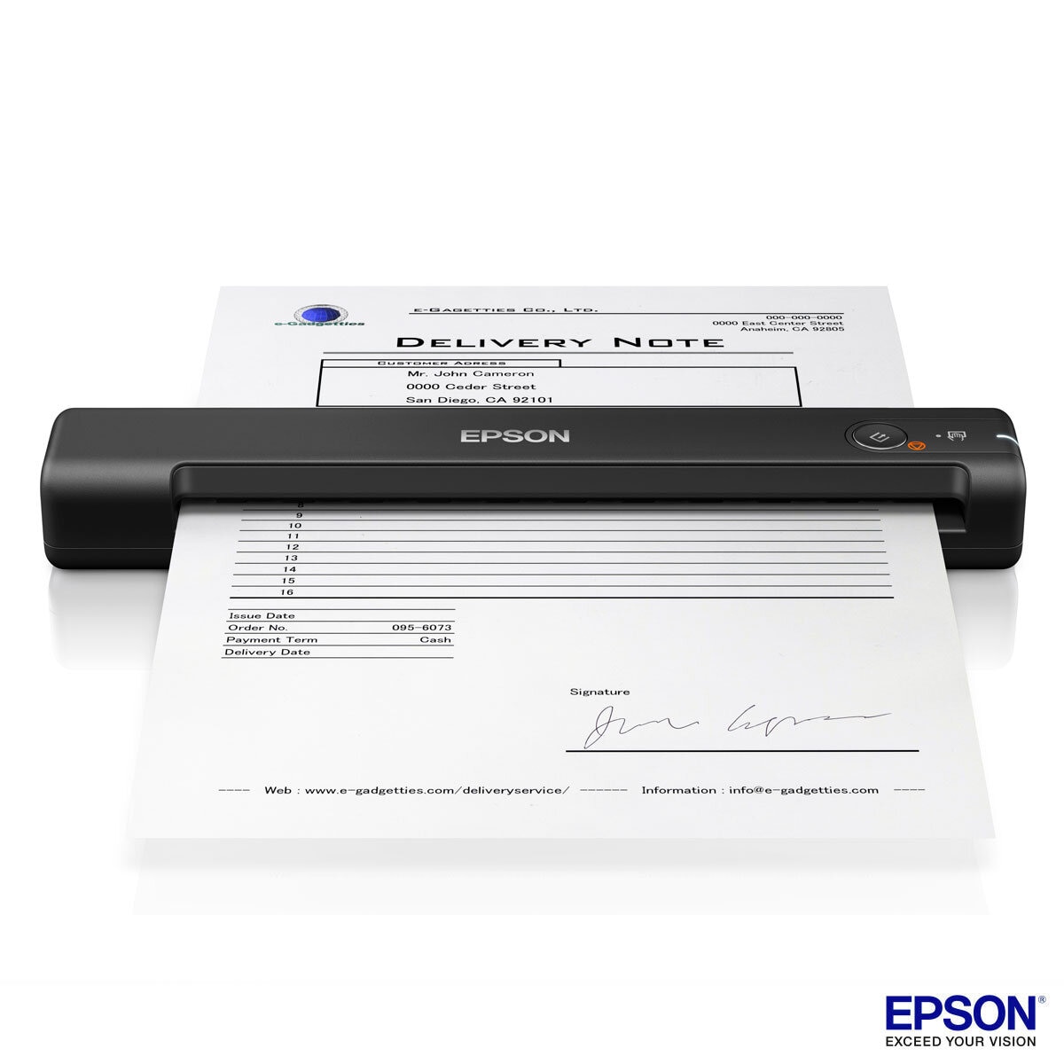 Buy Epson WorkForce ES-50 Scanner Overview Image at Costco.co.uk