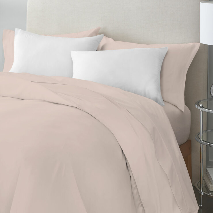 Purity Home Easy-care 400 Thread Count Cotton 3 Piece Bed Set