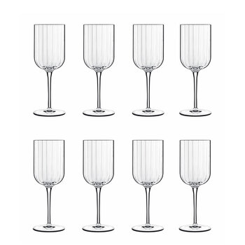 Luigi Bormioli Bach Red Wine 400ml Glasses, 2 x 4 Pack