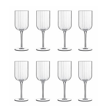 Luigi Bormioli Bach Red Wine Glasses, 400ml, 8 Pack