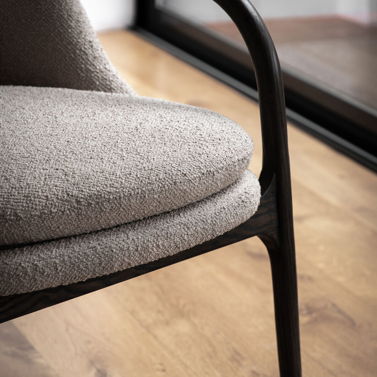 Gallery Allegra Taupe Fabric Armchair Costco UK