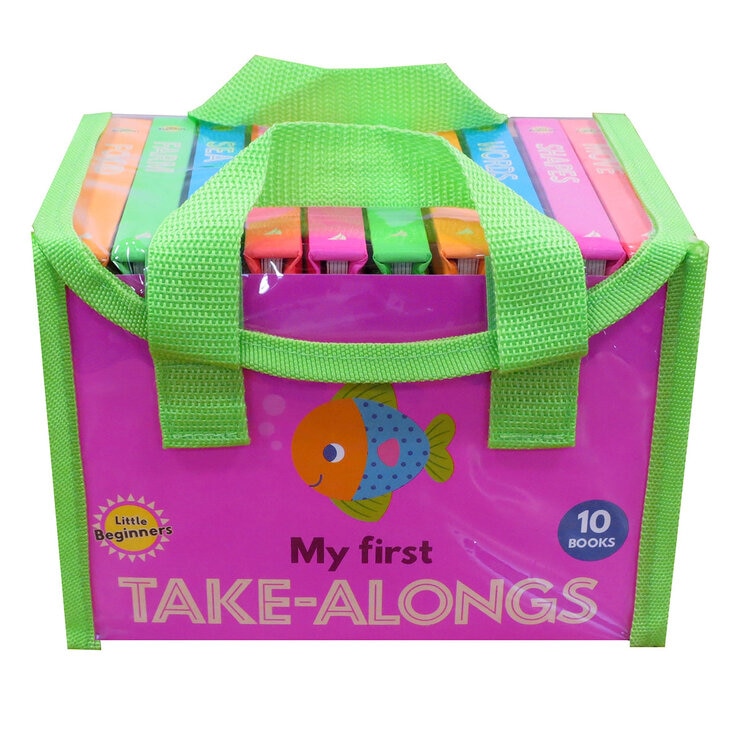 Carry Along x10 Board Books in 2 Options: Early Learning or My First Carry Along x10 Board Books in 2 Options: Early Learning or My First