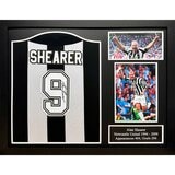 Alan Shearer signed Newcastle United shirt