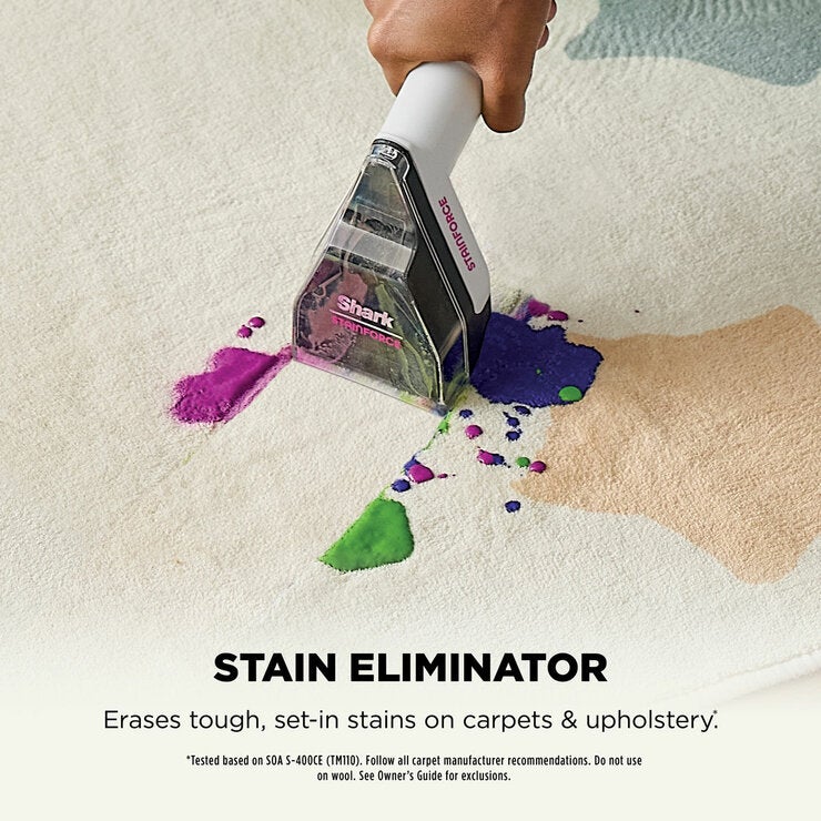 Lifestyle image showing stain eliminator